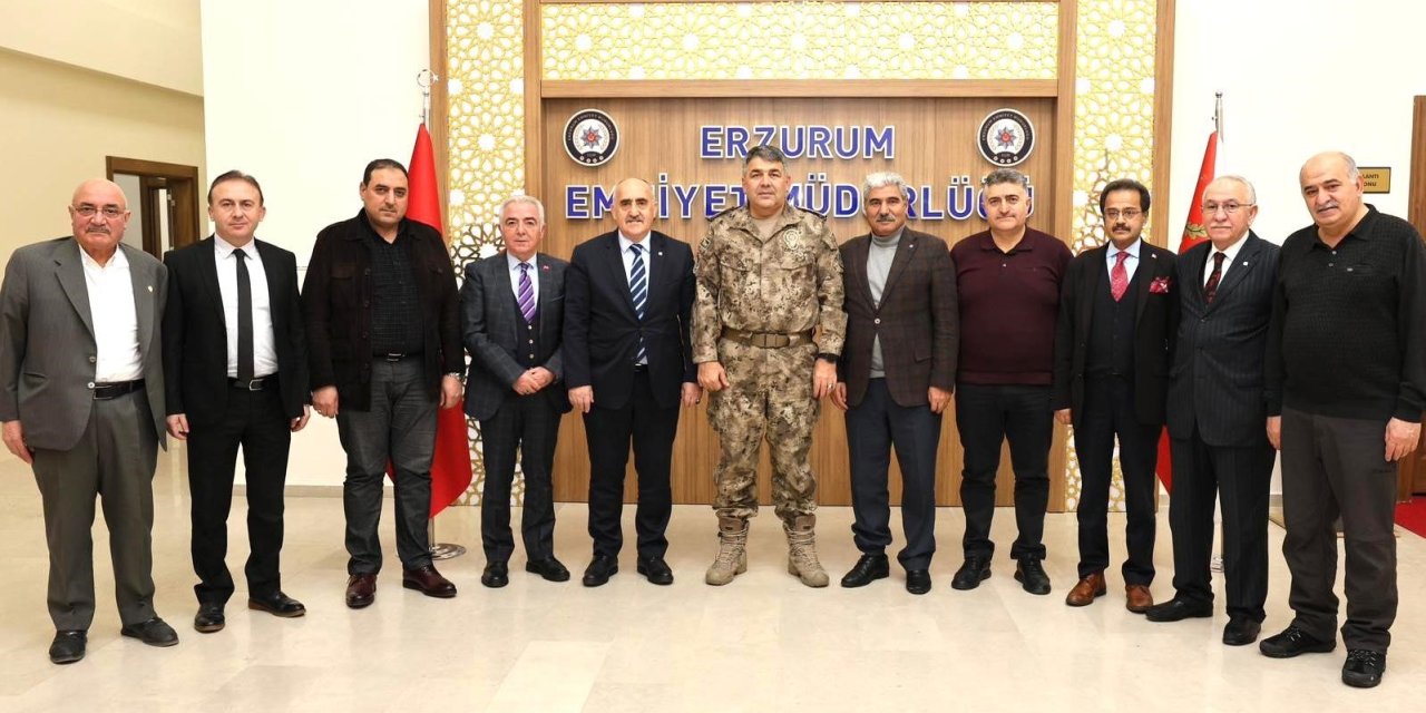 Kent Konseyi’nden Emniyet Müdürü Karaburun’a hayırlı olsun ziyareti