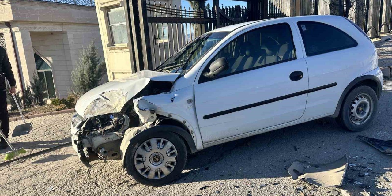 Elazığ’da trafik kazası: 1 yaralı