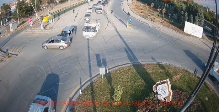 Malatya’da kazalar KGYS kameralarına yansıdı