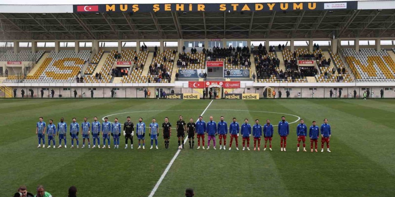 TFF 2. Lig: Muş Spor Kulübü: 2 - Fethiyespor: 0
