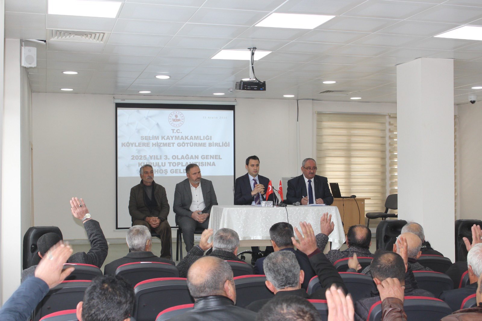 Selim'de köy sorunları ele alındı