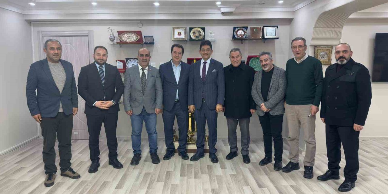 ETB Başkanı Oral, DAGC yönetimini ağırladı