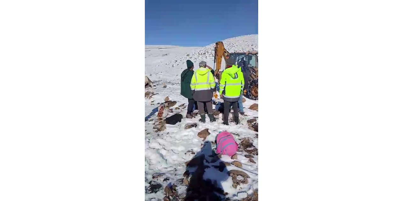 Tekman’da ESKİ ekiplerinin zorlu mesaisi