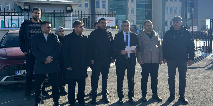 Kars Sağlık Sen Şubesi, Prof. Dr. Allahverdi hakkında suç duyurusunda bulundu