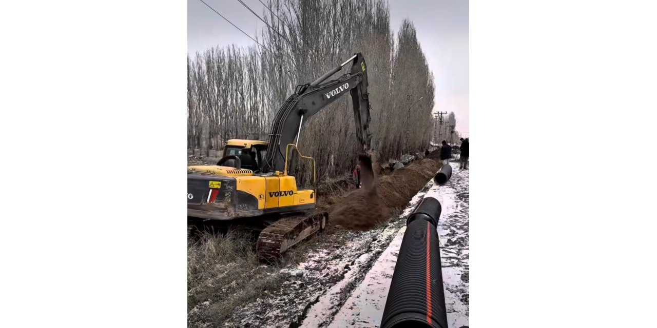 Patnos Belediyesi saha çalışmalarını sürdürüyor