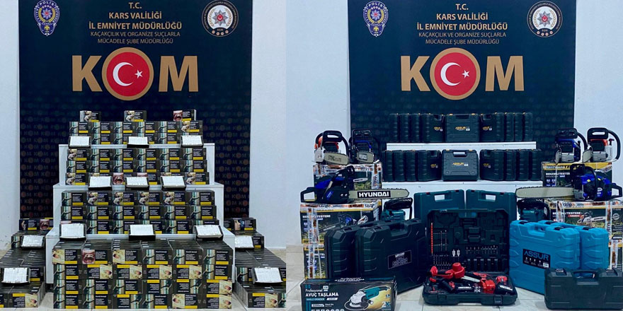 Kars’ta kaçakçılığa darbe: 26 şüpheli hakkında işlem yapıldı