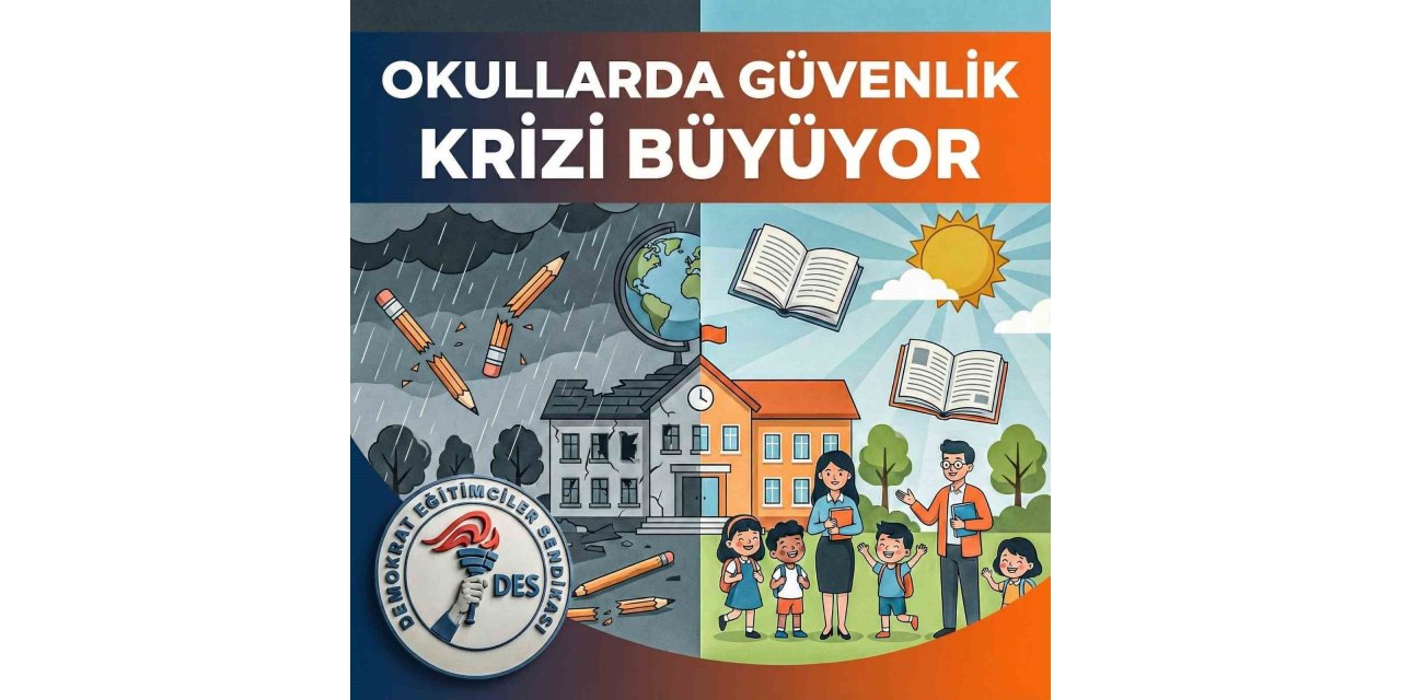 DES Genel Başkanı İshak Çelebi; "Okullar şiddet değil, bilgi yuvasıdır"