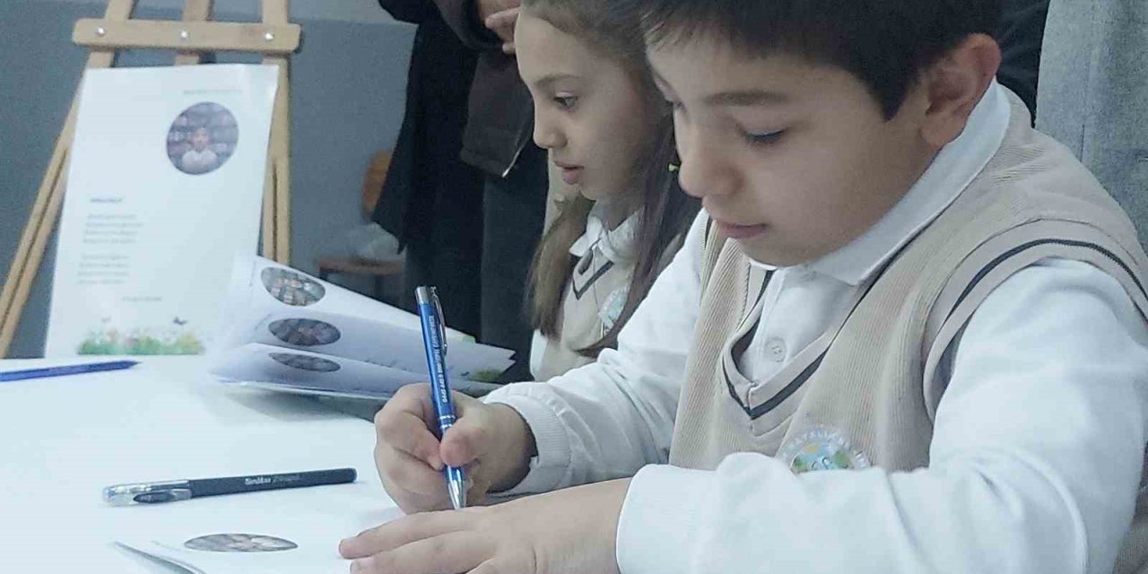 Minik yüreklerden arkadaşlarına destek