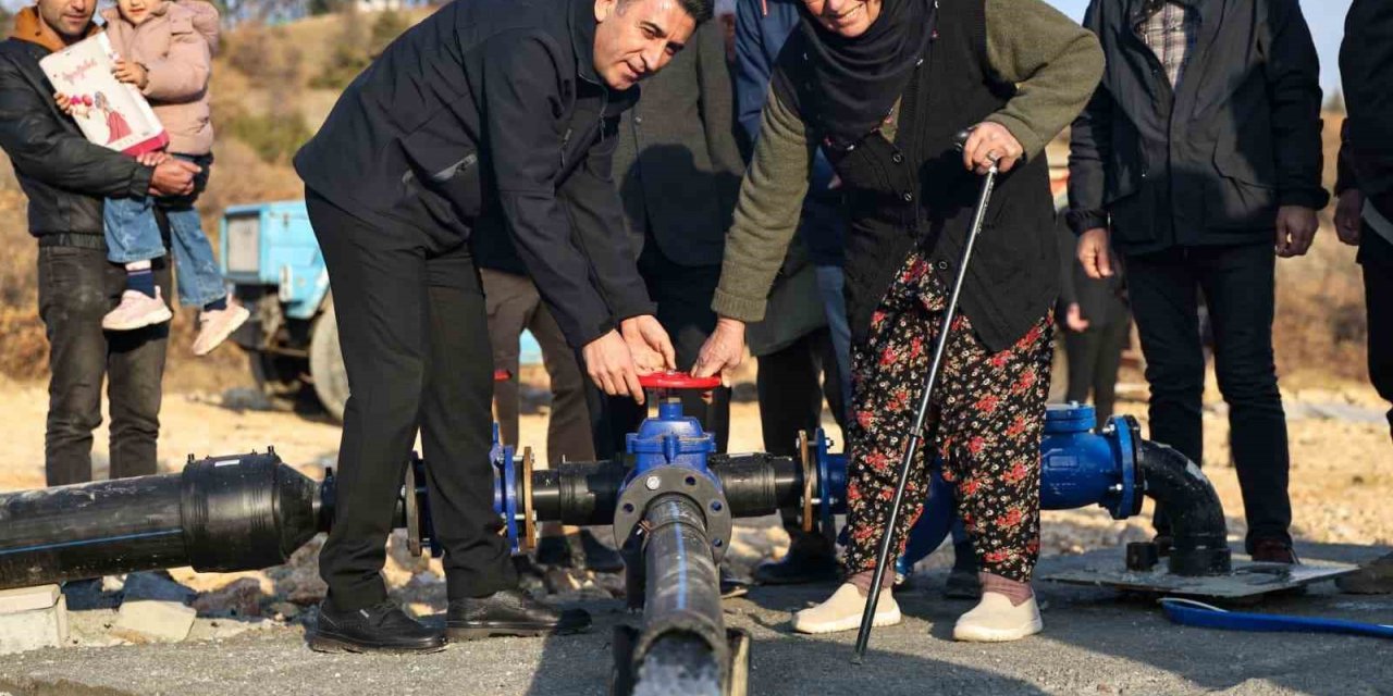 Tunceli’nin bir mahallesinde içme suyu sorunu çözüme kavuştu