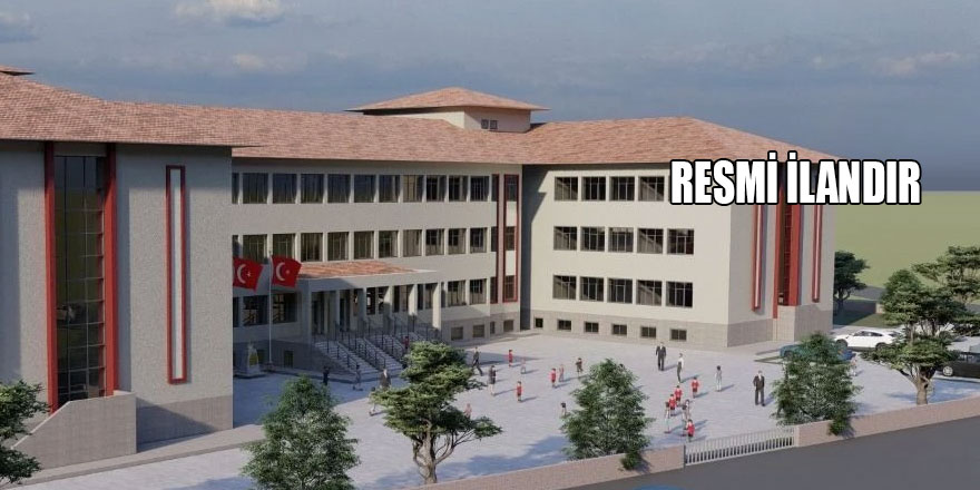 12 Derslikli Mustafa Yalçın İlkokulu Yapımı Yapılacak