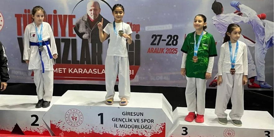 Kars Karate Takımı Giresun’da Madalyaları Topladı