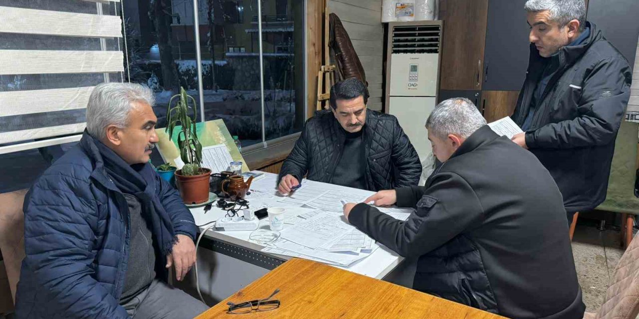 Battalgazi Belediyesi gece boyu sahadaydı