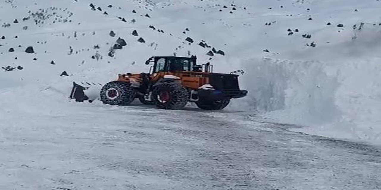 Çatak’ta 24 saatte 6 çığ düştü