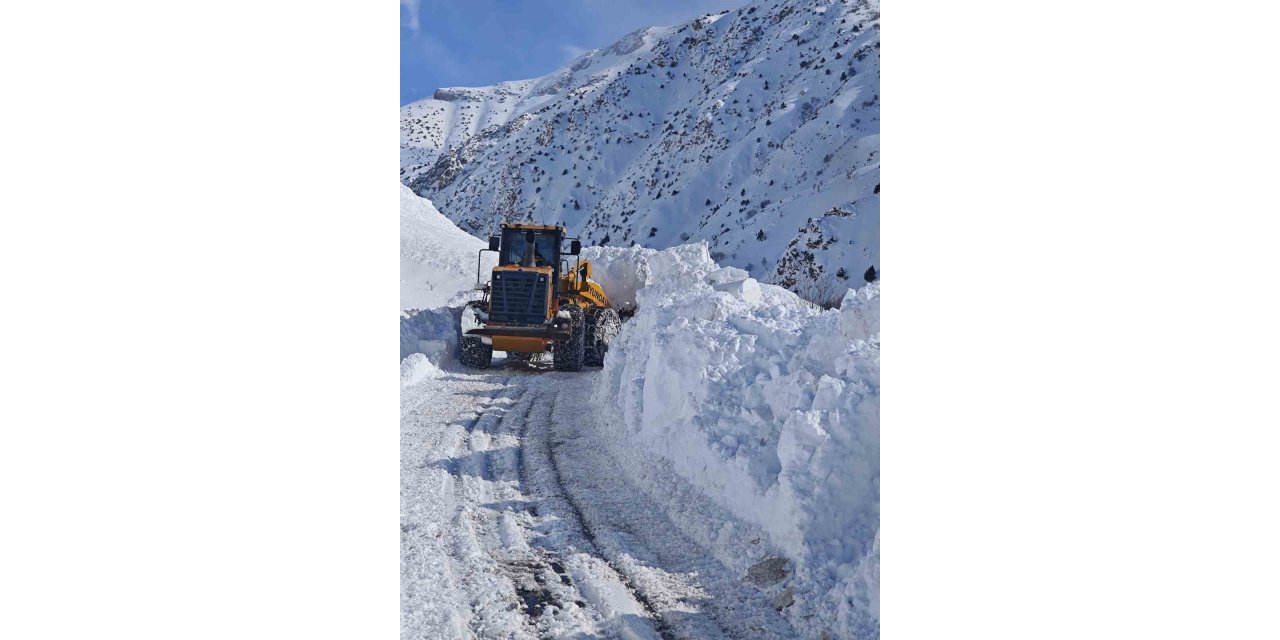Van-Çatak karayolu ulaşıma açılmaya çalışılıyor