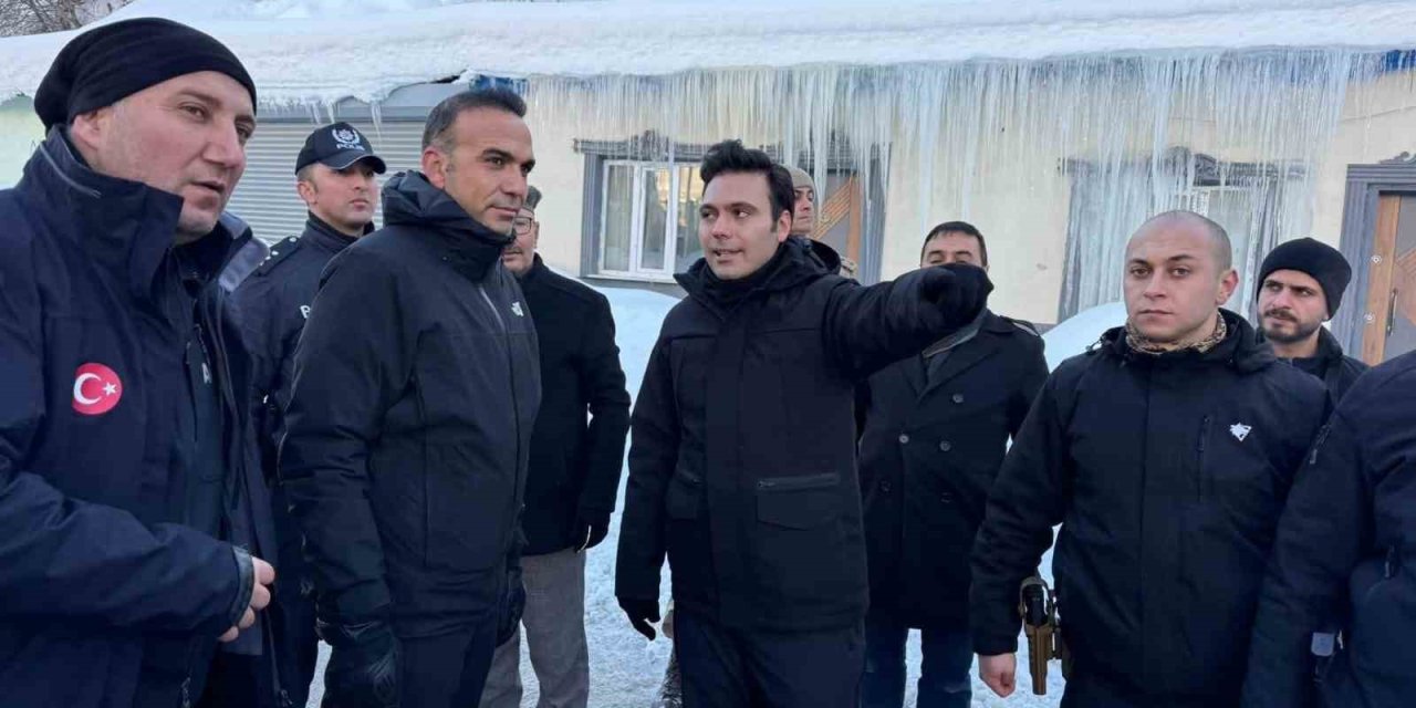 Çatak’ta çığ afeti sonrası saha incelemesi yapıldı