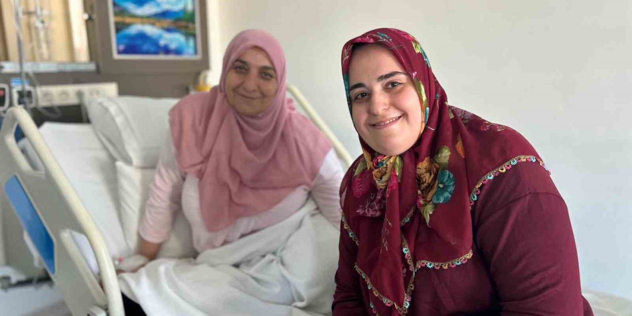 Gebelikte fark edilen şah damarı tümörü Van’da başarıyla alındı