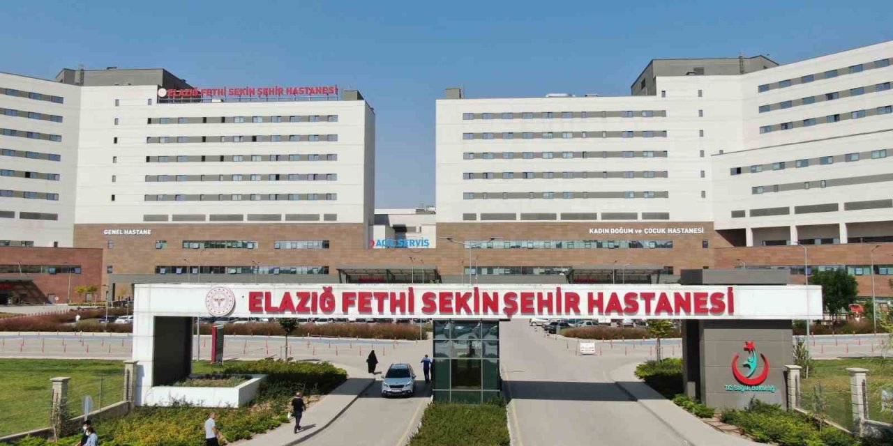 Elazığ Fethi Sekin Şehir Hastanesi’nde 1 yılda 2 milyon 810 bin hasta tedavi edildi