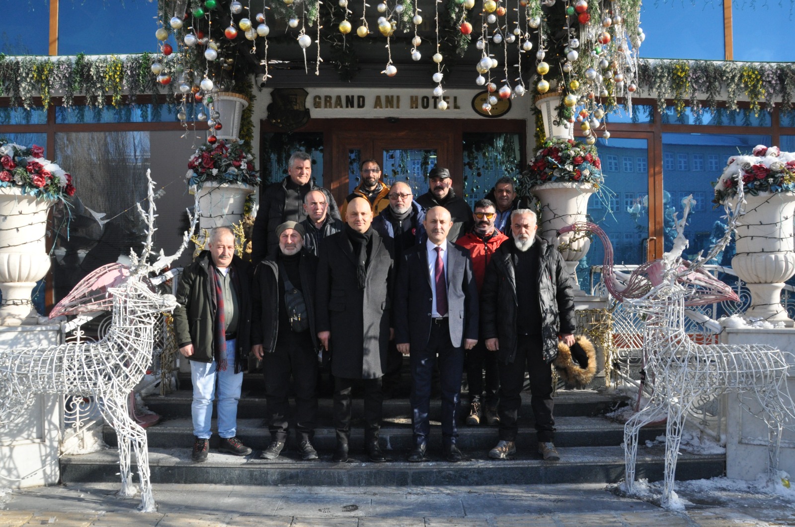 Kars Şoförler ve Otomobilciler Odası’ndan gazetecilerle anlamlı buluşma