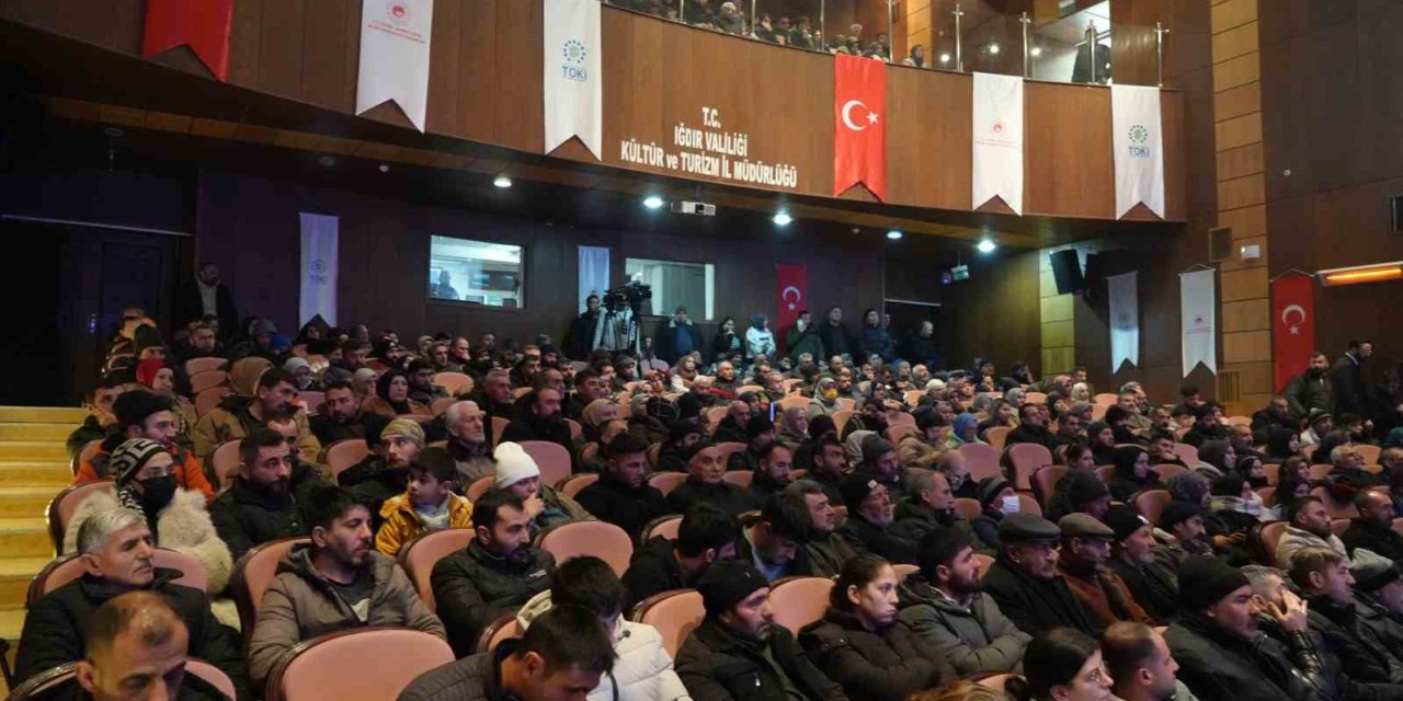 Iğdır’da Yüzyılın Konut Projesi Kapsamında bin 200 konutun hak sahipleri belirlendi