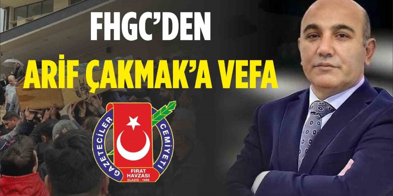 FHGC’den Arif Çakmak’a vefa