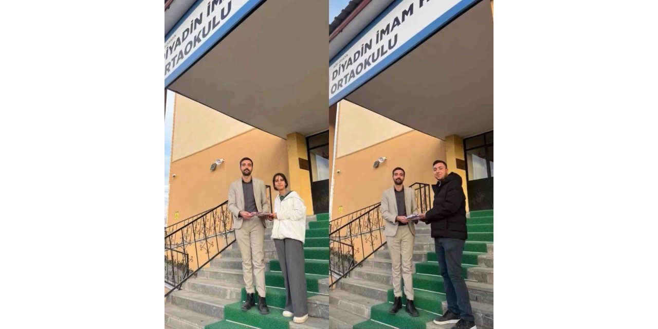 Diyadin’de örnek davranış ödülle taçlandırıldı