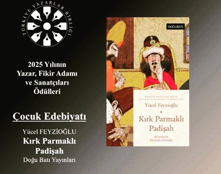 Karslı Yücel Feyzioğlu’na Türkiye Yazarlar Birliği’nden “Çocuk Edebiyatı Ödülü”