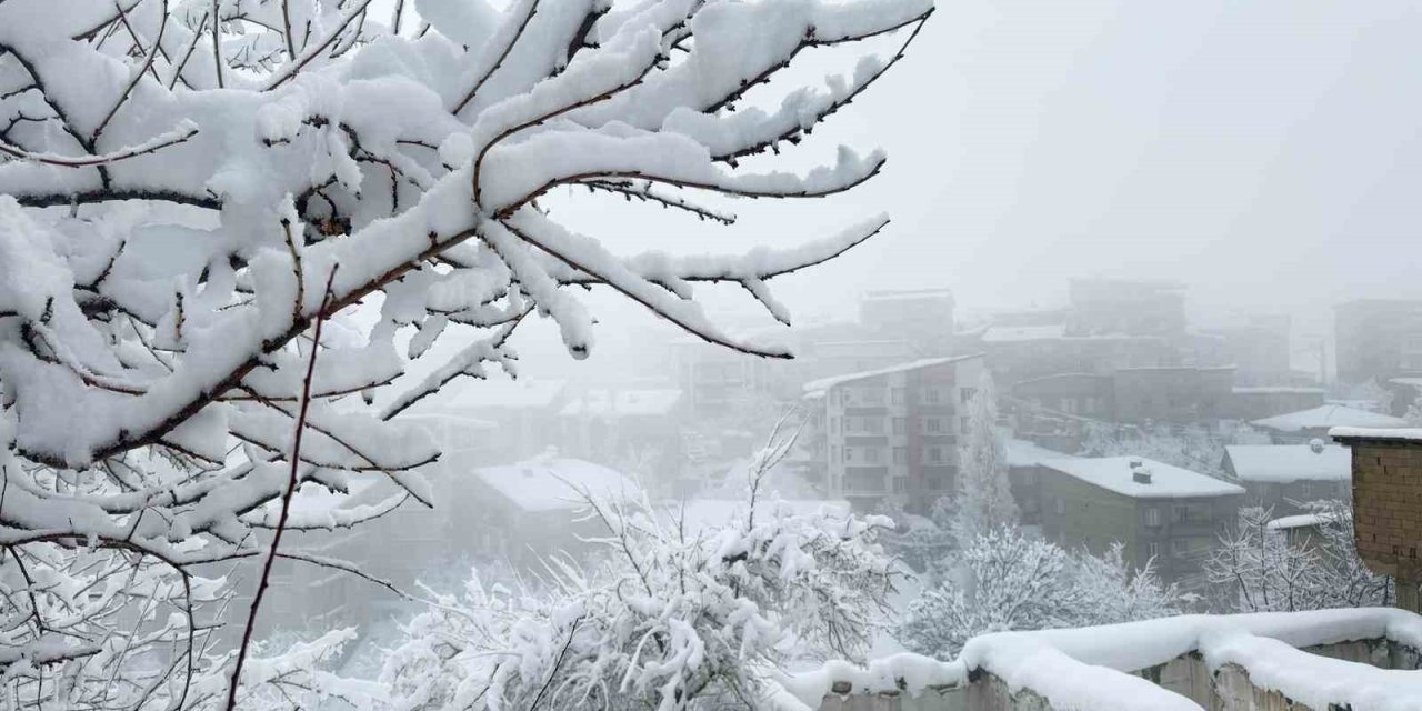 Hakkari’de kar afeti: Ekipler aralıksız çalışıyor