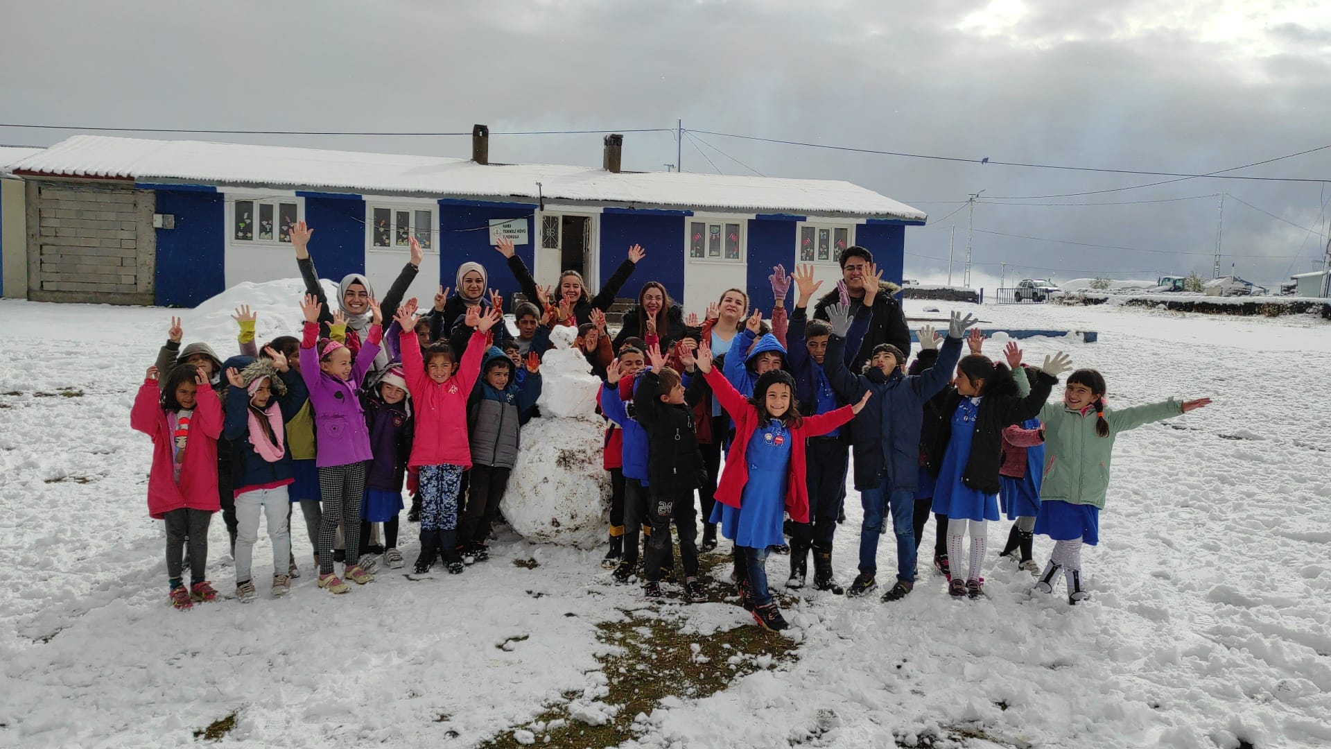 Sarıkamış'ta Eğitime Bir Gün Ara Verildi