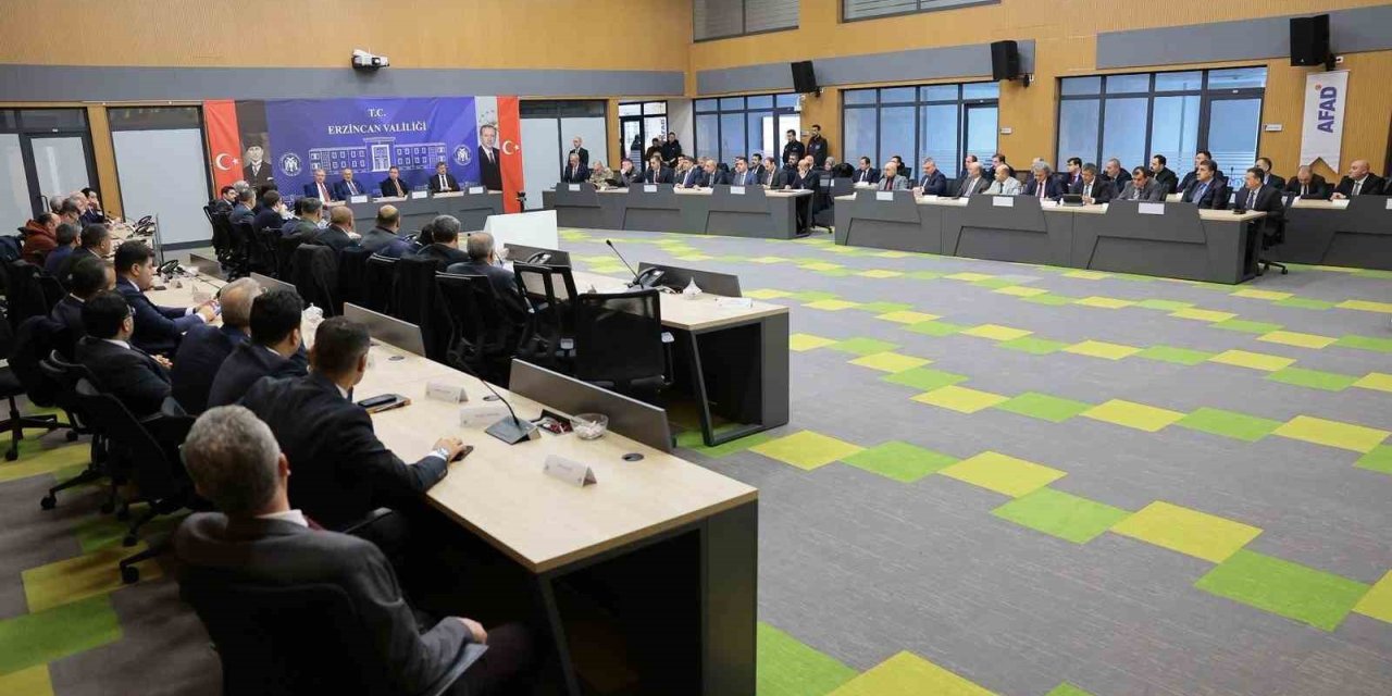 Erzincan’da 2026 yılı 1. İl Koordinasyon Kurulu Toplantısı yapıldı