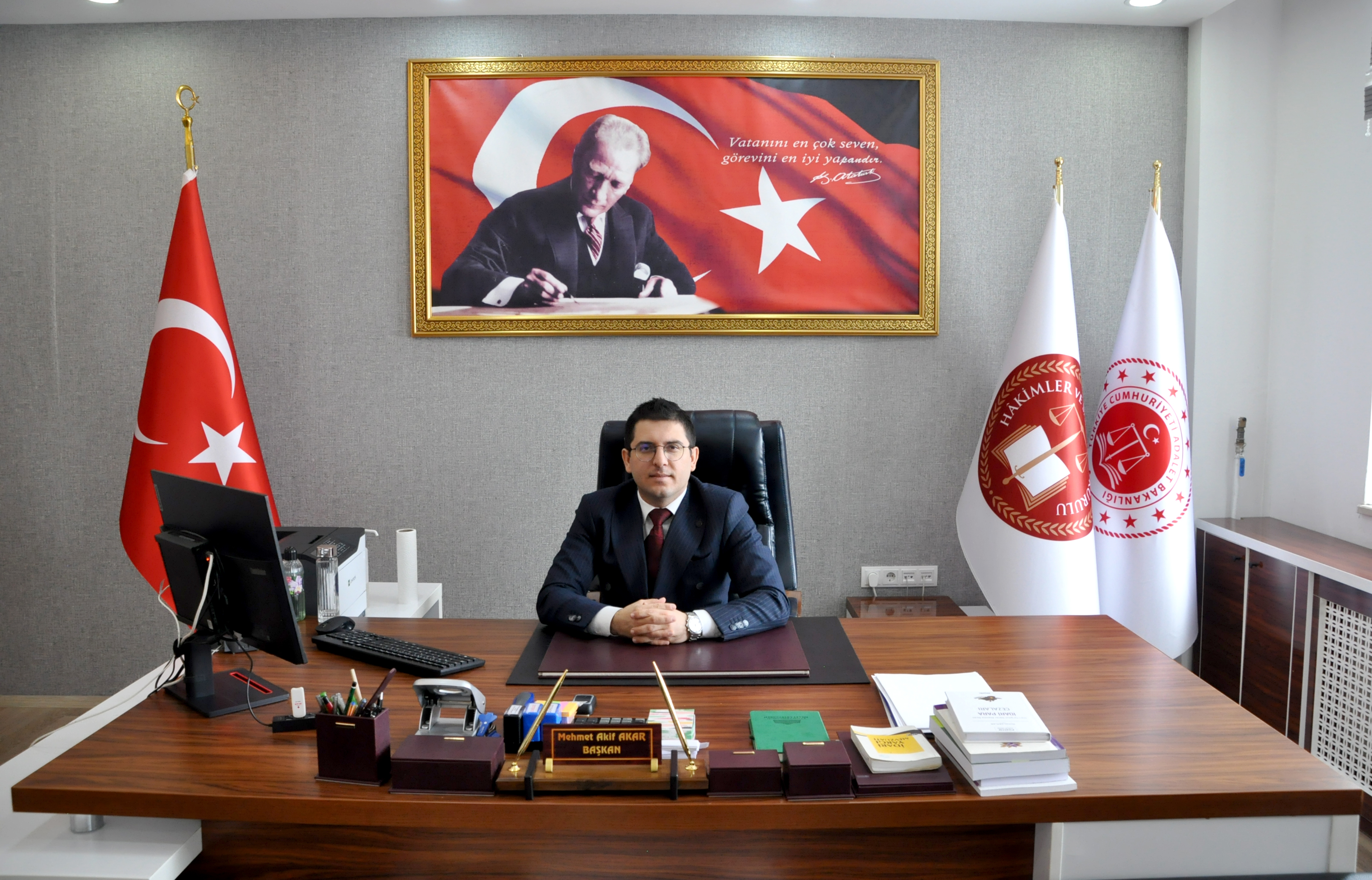 Kars İdare Mahkemesi’nde yeni dönem: Başkan Mehmet Akif Akar göreve başladı