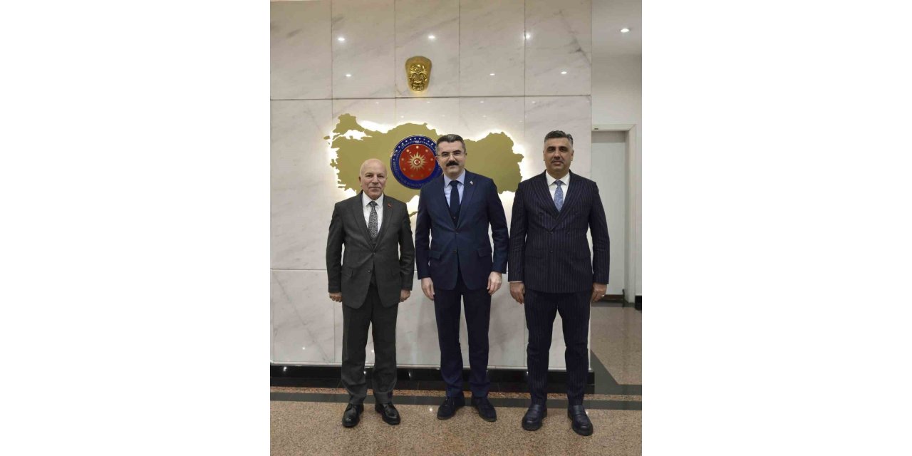 Başkan Sekmen’den  MGK Genel Sekreteri Memiş’e ziyaret