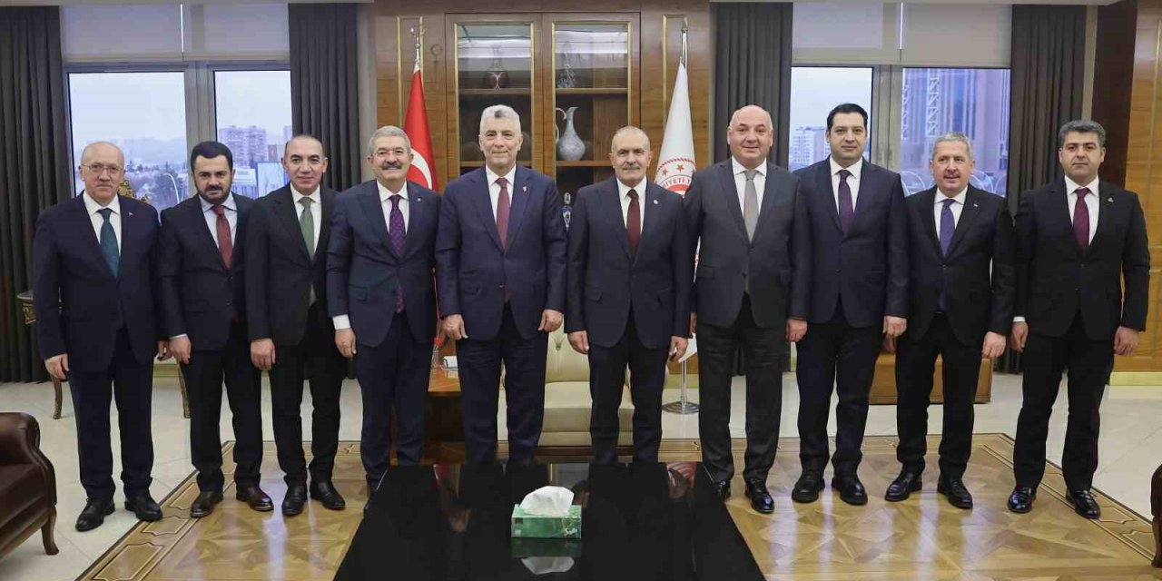 Van TSO heyeti Ticaret Bakanı ile görüştü