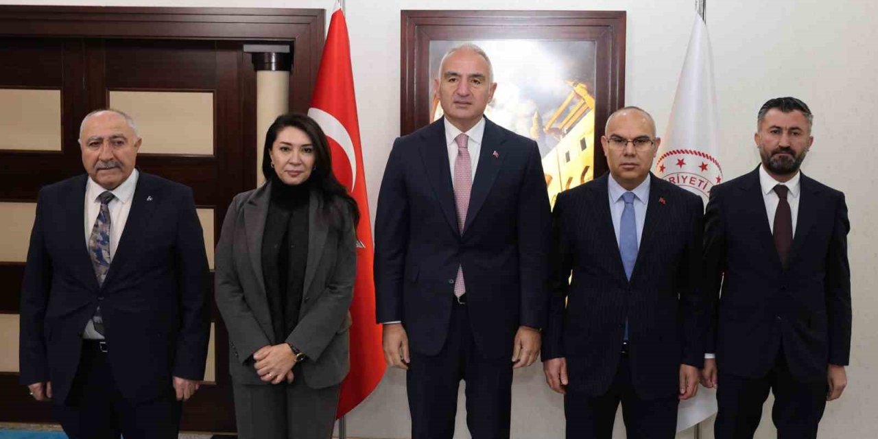 Kültür ve Turizm Bakanı Ersoy, Ağrı’da