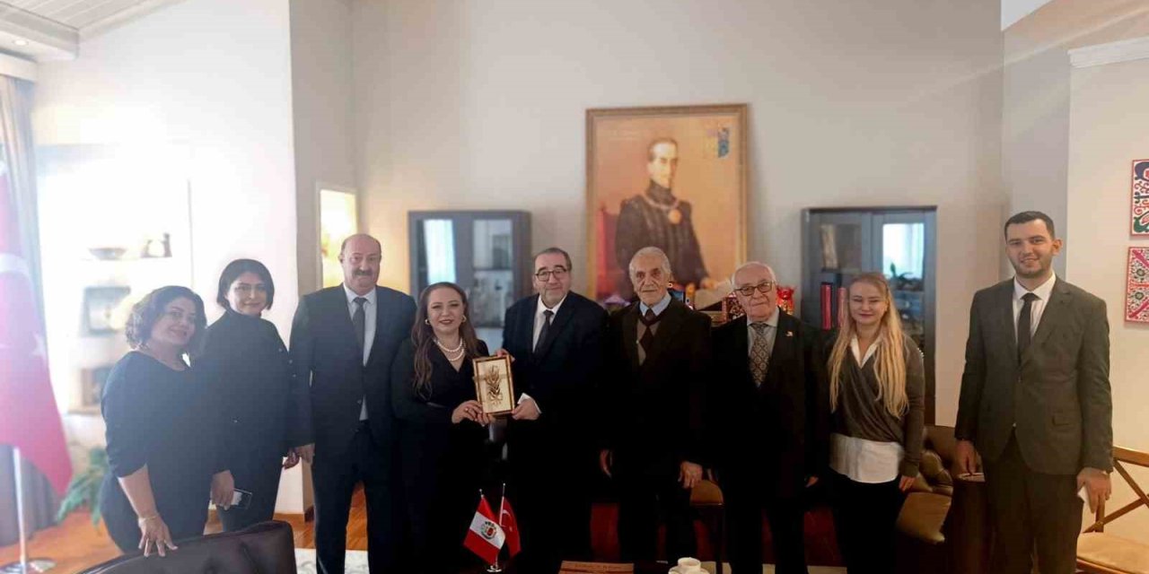 Peru ile Türkiye arasında sağlık turizmi, tarım ve ticaret alanlarında iş birliği görüşmesi