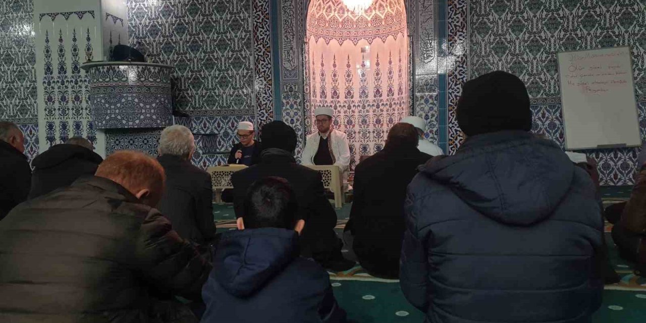 Başkale’de Miraç Kandili dualarla idrak edildi