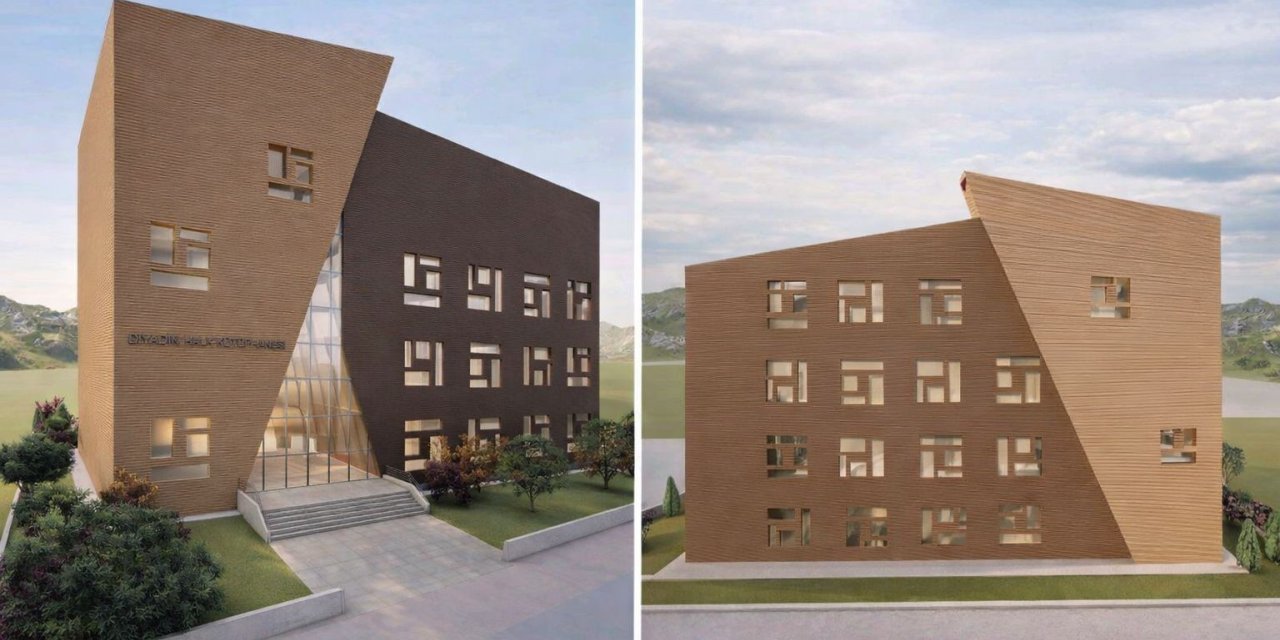 Diyadin’e modern kütüphane kazandırılıyor