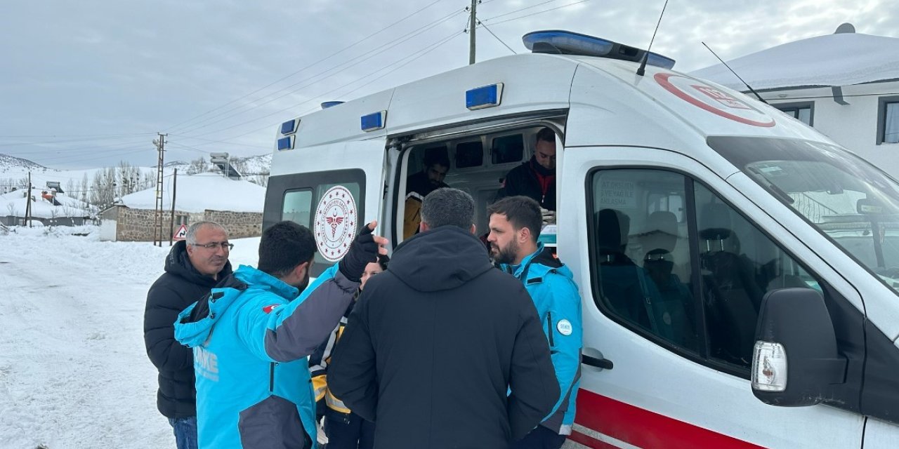 Bingöl’de UMKE’den zorlu kış şartlarında hayat kurtaran müdahale