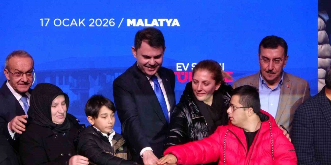 Bakan Kurum: "Yüzyılın Konut Projesi ile Türkiye genelinde 500 bin sosyal konut inşa ediyoruz"