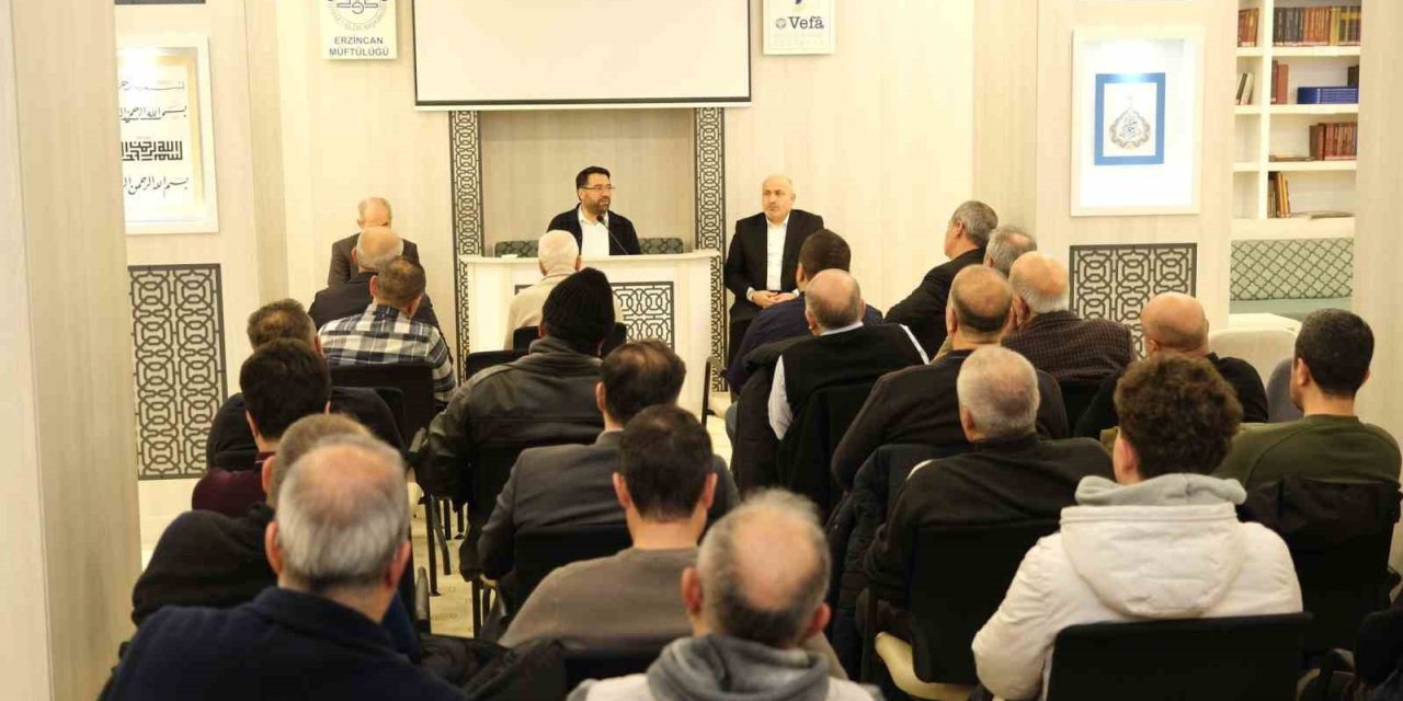 Erzincan İl Müftülüğünden hayırsever iş insanlarıyla istişare toplantısı