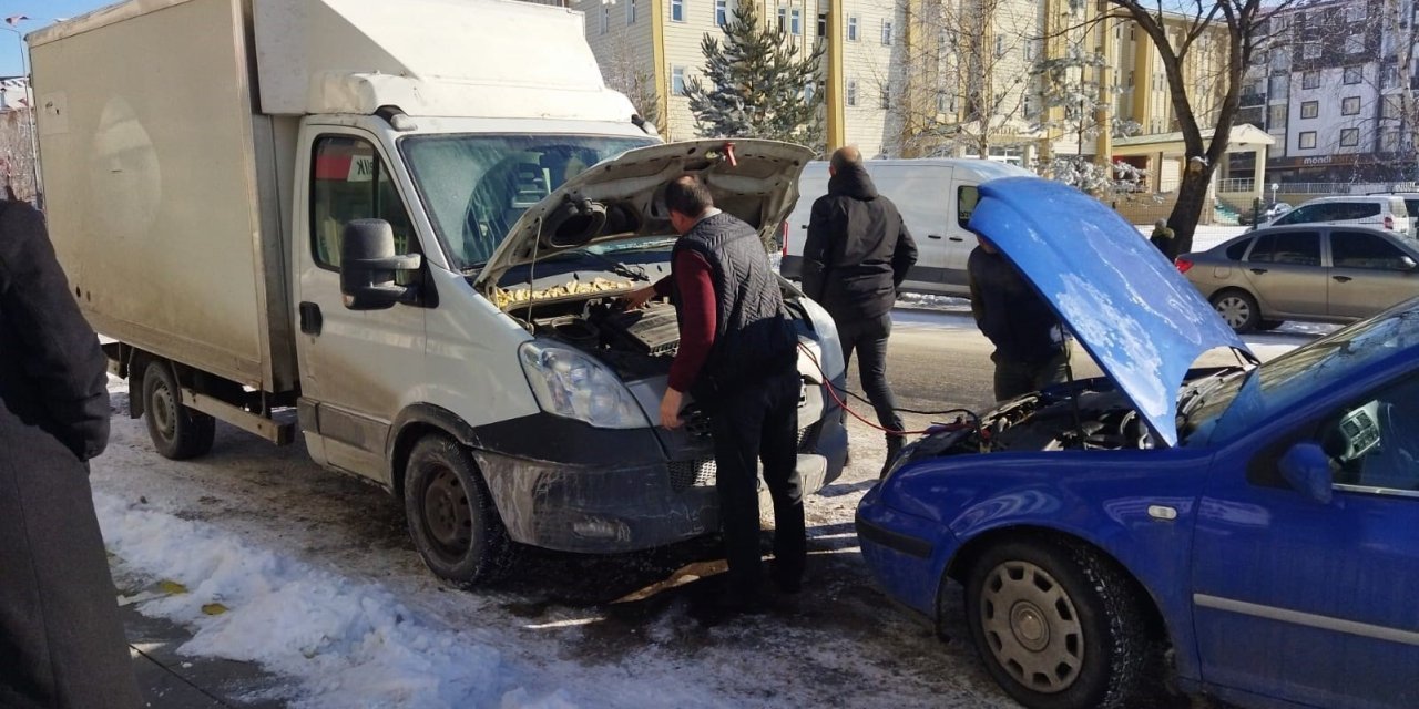 Sibirya soğuklarının etkili olduğu Ardahan’da