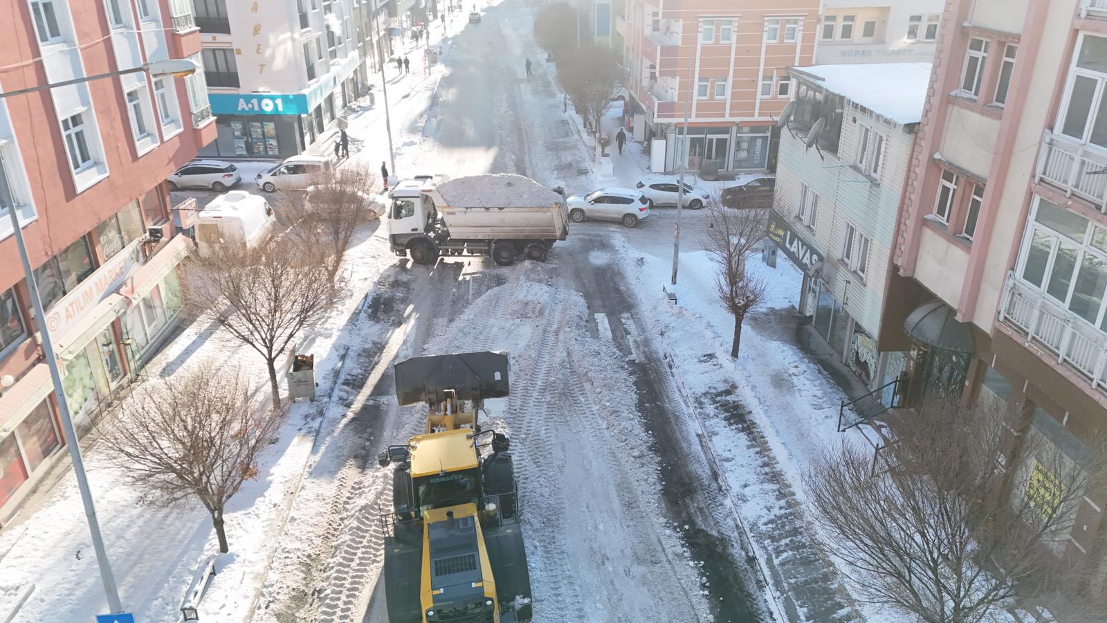 Kars Belediyesi’nden 'Beyaz' mesai