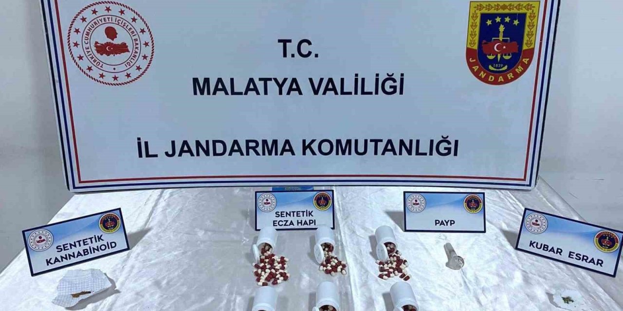 Malatya’da uyuşturucu operasyonu: 2 gözaltı