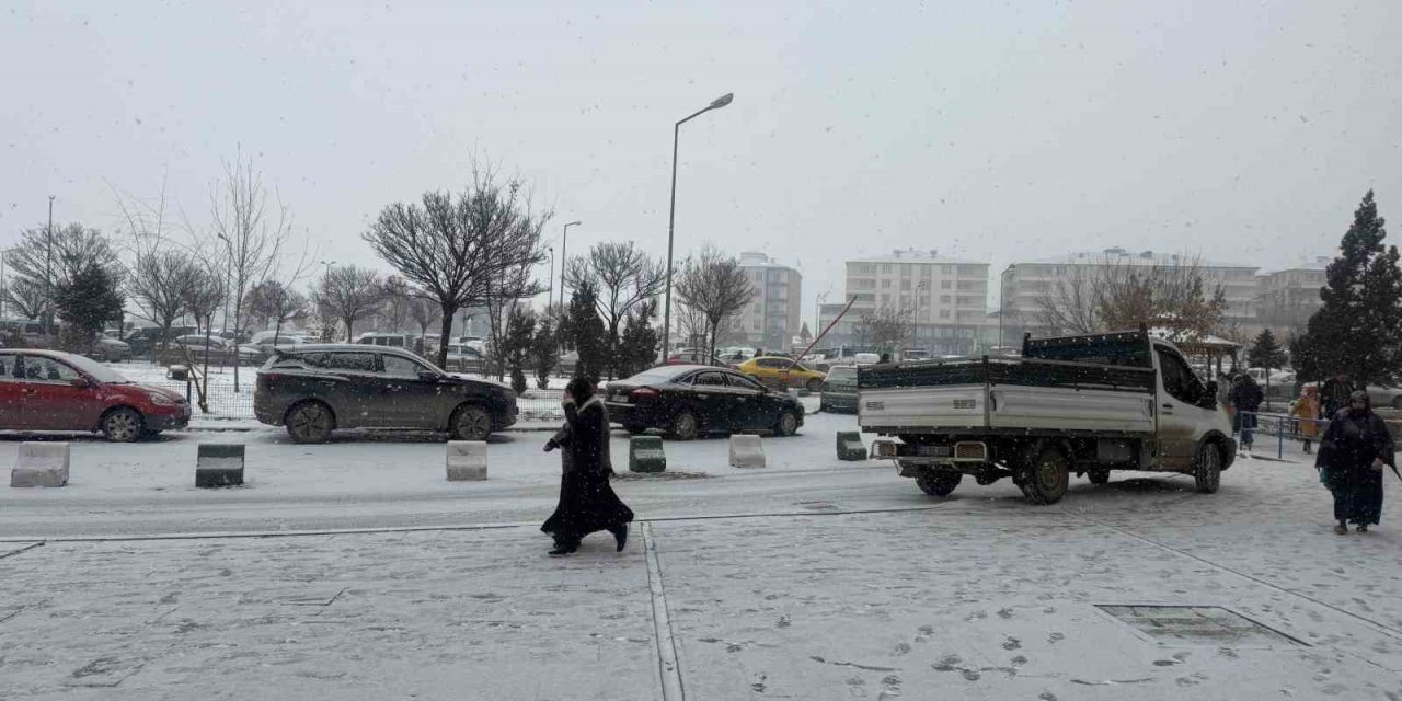 Iğdır’da kar yağışı yeniden başladı