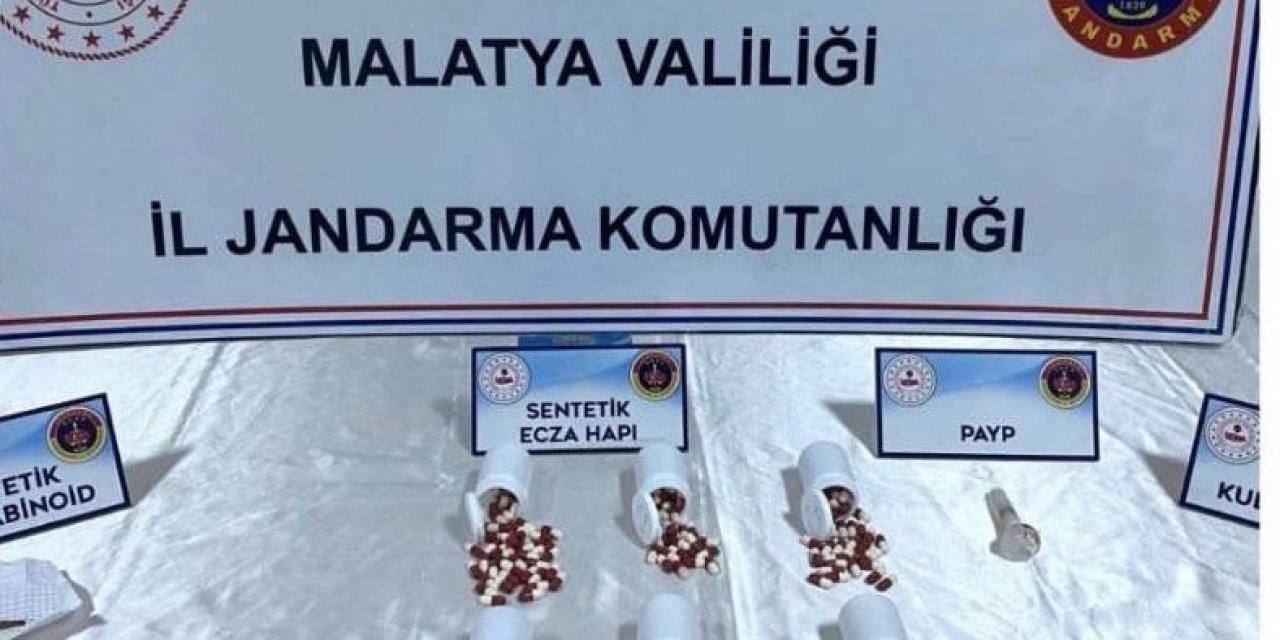 Malatya’da uyuşturucu operasyonu