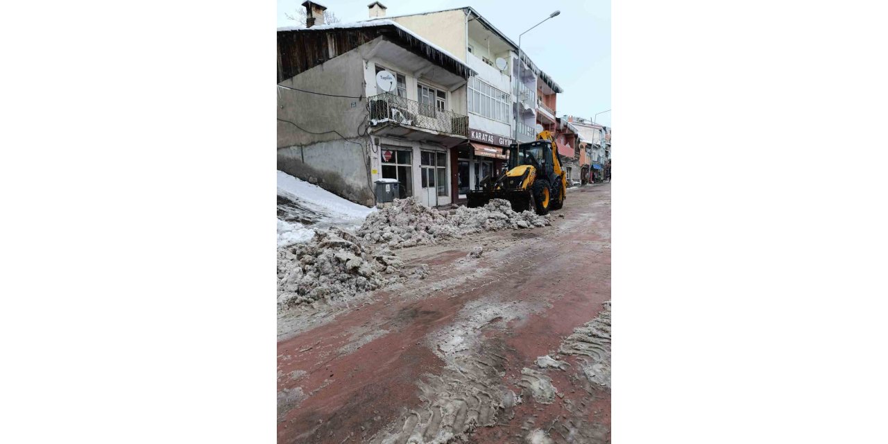 Posof’ta karla mücadele