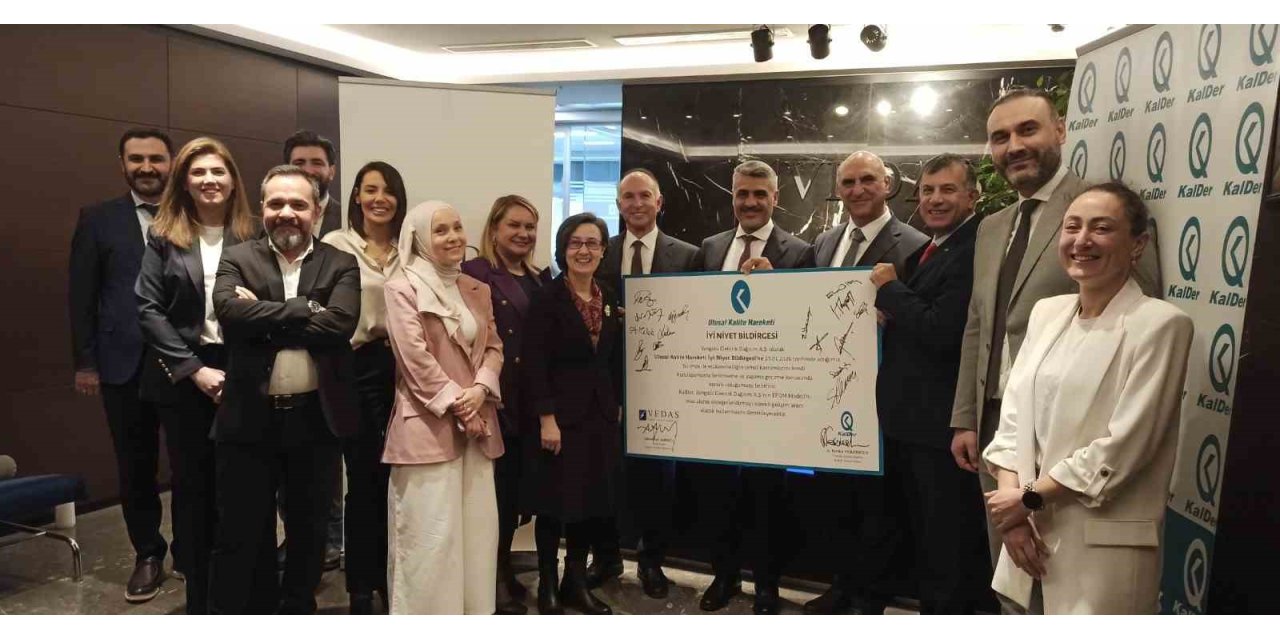 VEDAŞ ile Türkiye Kalite Derneği arasında ‘İyi Niyet Bildirgesi’ imzalandı