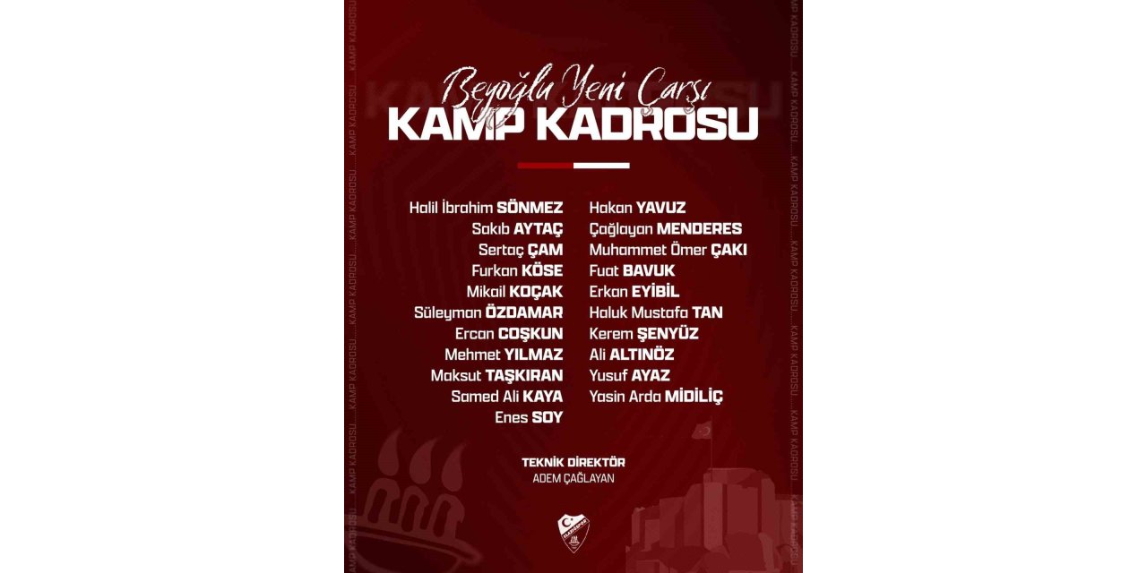 Elazığspor 21 futbolcuyla İstanbul’a gidiyor