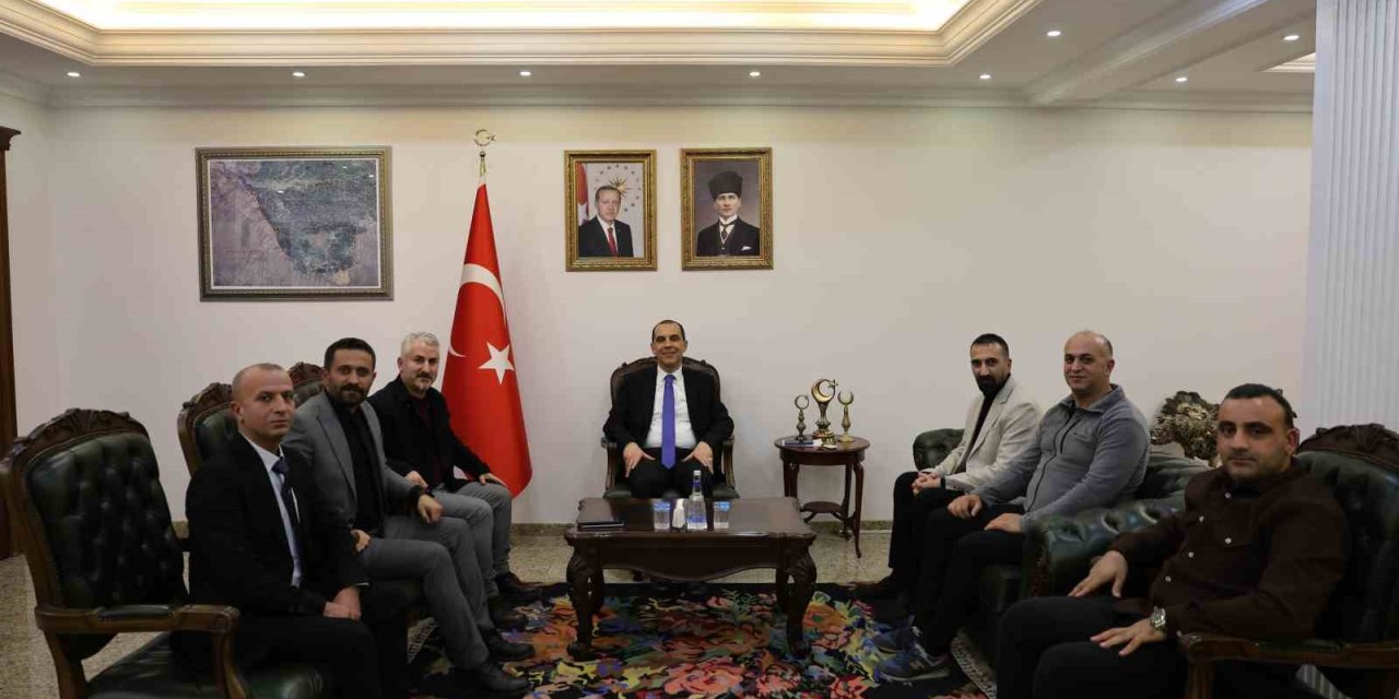 IÇGC’den Vali Taşolar’a hayırlı olsun ziyareti