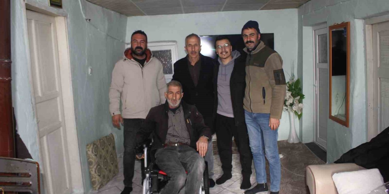 Malazgirt’te engelli bireylerin yüreğini ısıtan destek