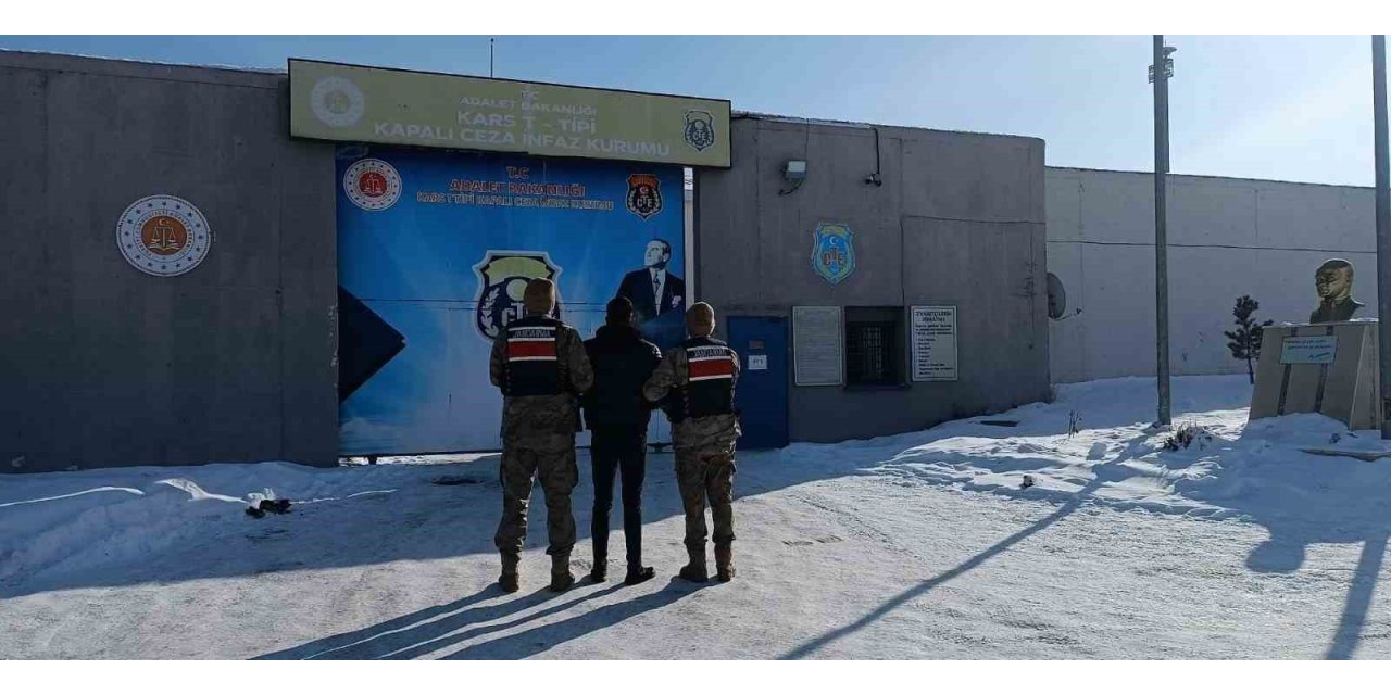 Kars’ta hakkında 4 yıl hapis cezası bulunan 1 kişi yakalandı